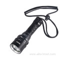 Diving flashlight rechargeable battery